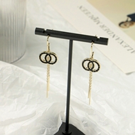 Picture of Best Cubic Zirconia Small Dangle Earrings As a Gift