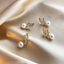 Show details for Reasonably Priced Gold Plated White Stud Earrings from Reliable Manufacturer