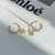 Picture of Charming White Cubic Zirconia Clip On Earrings As a Gift