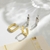 Picture of Eye-Catching White Delicate Hoop Earrings