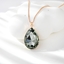 Show details for Zinc Alloy Swarovski Element Pendant Necklace with Worldwide Shipping