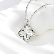 Show details for Small Swarovski Element Pendant Necklace with Beautiful Craftmanship