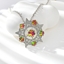 Show details for Zinc Alloy Colorful Pendant Necklace with Speedy Delivery
