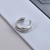 Picture of Origninal Small Platinum Plated Adjustable Ring