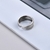 Picture of Fashion Small Platinum Plated Adjustable Ring