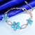 Picture of Designer Blue Rose Gold Plated Fashion Bracelet As a Gift