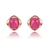 Picture of Designer Rose Gold Plated Pink Stud Earrings For Your Occasions