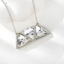 Show details for Zinc Alloy Swarovski Element Short Chain Necklace in Flattering Style