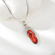 Show details for Delicate Swarovski Element Small Pendant Necklace