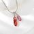 Picture of Charming Red Swarovski Element Pendant Necklace As a Gift