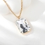 Show details for Famous Swarovski Element Zinc Alloy Pendant Necklace