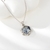 Picture of Eye-Catching Platinum Plated Swarovski Element Pendant Necklace with Member Discount
