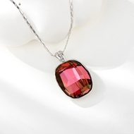 Show details for Reasonably Priced Platinum Plated Zinc Alloy Pendant Necklace with Member Discount