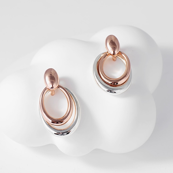 Picture of Classic Rose Gold Plated Dangle Earrings at Unbeatable Price