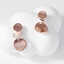 Show details for Zinc Alloy Rose Gold Plated Dangle Earrings with Unbeatable Quality