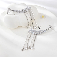 Show details for Fashionable Big Copper or Brass Dangle Earrings