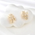 Picture of Amazing Big White Dangle Earrings