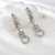 Picture of Nice Cubic Zirconia White Dangle Earrings