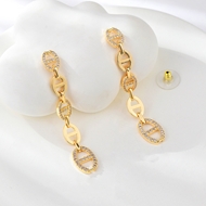 Show details for Recommended White Big Dangle Earrings from Top Designer