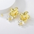 Picture of Wholesale Gold Plated Big Dangle Earrings with No-Risk Return