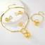 Show details for Reasonably Priced Zinc Alloy Big 4 Piece Jewelry Set from Reliable Manufacturer