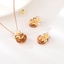 Show details for Pretty Artificial Crystal Classic 2 Piece Jewelry Set
