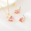 Show details for Sparkly Small Zinc Alloy 2 Piece Jewelry Set