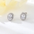 Picture of Inexpensive Platinum Plated Blue Stud Earrings from Reliable Manufacturer