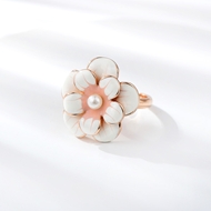 Show details for Popular Enamel White Fashion Ring Show details for Popular Enamel White Fashion Ring