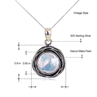 Picture of Good Quality Shell Oxide Pendant Necklace
