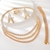 Picture of Hot Selling White Luxury 4 Piece Jewelry Set from Top Designer
