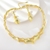 Picture of Distinctive Gold Plated Big 2 Piece Jewelry Set with Low MOQ