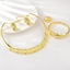 Show details for Staple Big Gold Plated 4 Piece Jewelry Set