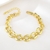 Picture of Zinc Alloy Big Fashion Bracelet with Full Guarantee