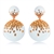 Picture of Low Price Gold Plated Enamel Dangle Earrings from Trust-worthy Supplier