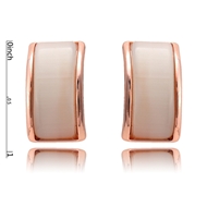 Picture of Unique And Creative Rose Gold Plated Geometric Stud