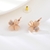 Picture of Inexpensive Rose Gold Plated Opal Stud Earrings from Reliable Manufacturer