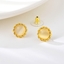 Show details for Zinc Alloy Opal Stud Earrings with Full Guarantee