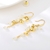 Picture of Classic White Dangle Earrings with Fast Delivery
