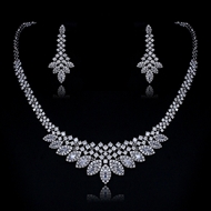 Show details for Origninal Big Luxury 2 Piece Jewelry Set
