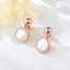 Show details for Good Quality Shell White Stud Earrings