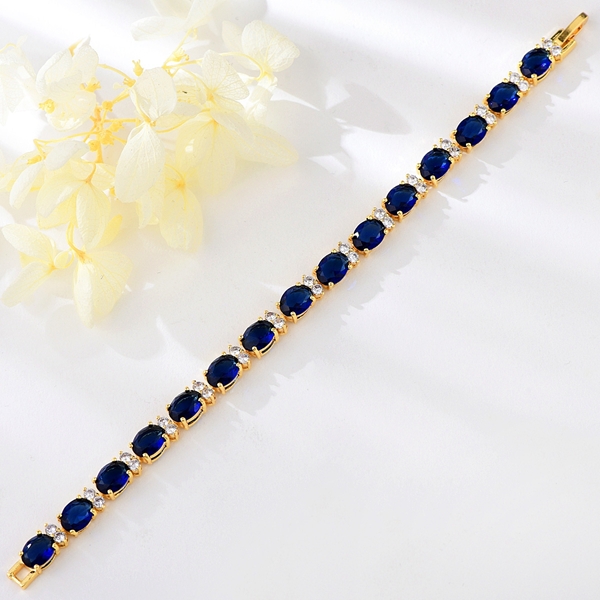 Picture of Delicate Blue Fashion Bracelet with Fast Delivery