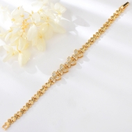 Show details for Funky Small Copper or Brass Fashion Bracelet