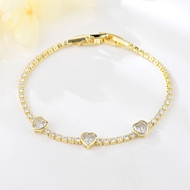 Show details for Delicate Cubic Zirconia Small Fashion Bangle