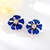 Picture of Platinum Plated Zinc Alloy Stud Earrings from Trust-worthy Supplier