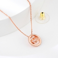 Show details for Best Swarovski Element White Pendant Necklace