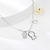 Picture of Platinum Plated Swarovski Element Pendant Necklace at Great Low Price