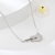 Picture of Designer Platinum Plated Small Pendant Necklace with No-Risk Return