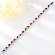 Show details for Copper or Brass Platinum Plated Fashion Bracelet at Great Low Price