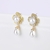 Picture of Distinctive White Big Dangle Earrings